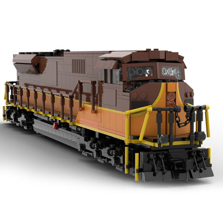 MOC - 127575 EMD SD90/43MAC Iowa Pacific Holdings Klemmbausteine - LesDiy - Klemmbausteine