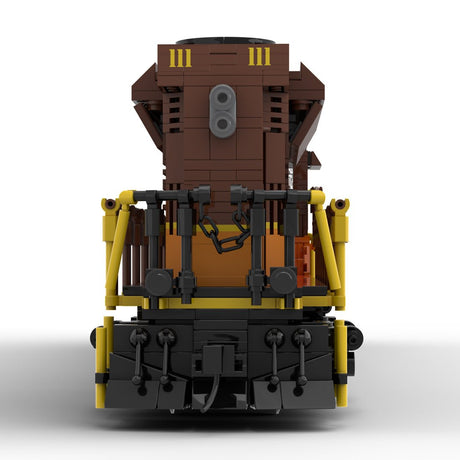 MOC - 127575 EMD SD90/43MAC Iowa Pacific Holdings Klemmbausteine - LesDiy - Klemmbausteine