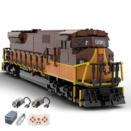 MOC - 127575 EMD SD90/43MAC Iowa Pacific Holdings Klemmbausteine - LesDiy - Klemmbausteine