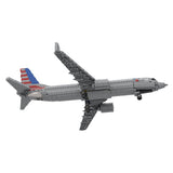 MOC - 127873 1/80 737 Großer Jetliner Klemmbausteine - LesDiy - Klemmbausteine