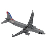 MOC - 127873 1/80 737 Großer Jetliner Klemmbausteine - LesDiy - Klemmbausteine