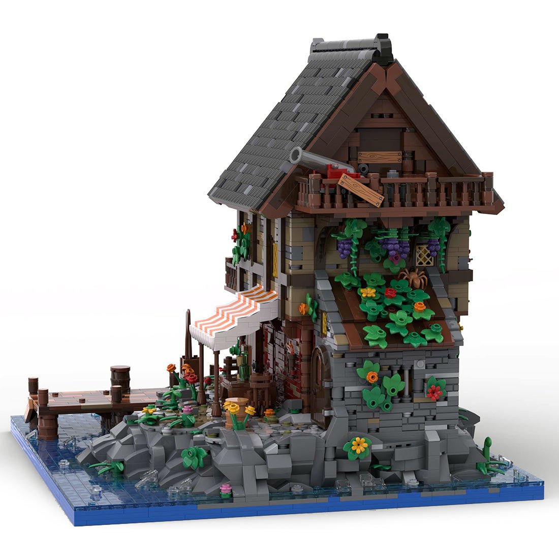 MOC - 128398 Pirate Van Dyke's Island （Compact Version） - LesDiy - Klemmbausteine