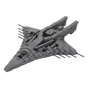 MOC - 129059 Wraith Cruiser Klemmbausteine - LesDiy - Klemmbausteine