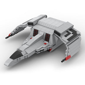 MOC - 129404 Wing Commander F - 107 Black Lance Klemmbausteine - LesDiy - Klemmbausteine