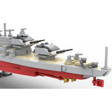 MOC 1/300 Leipzig - Klasse - Leichter Kreuzer im Maßstab Nürnberg - LesDiy - Klemmbausteine