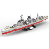 MOC 1/300 Leipzig - Klasse - Leichter Kreuzer im Maßstab Nürnberg - LesDiy - Klemmbausteine