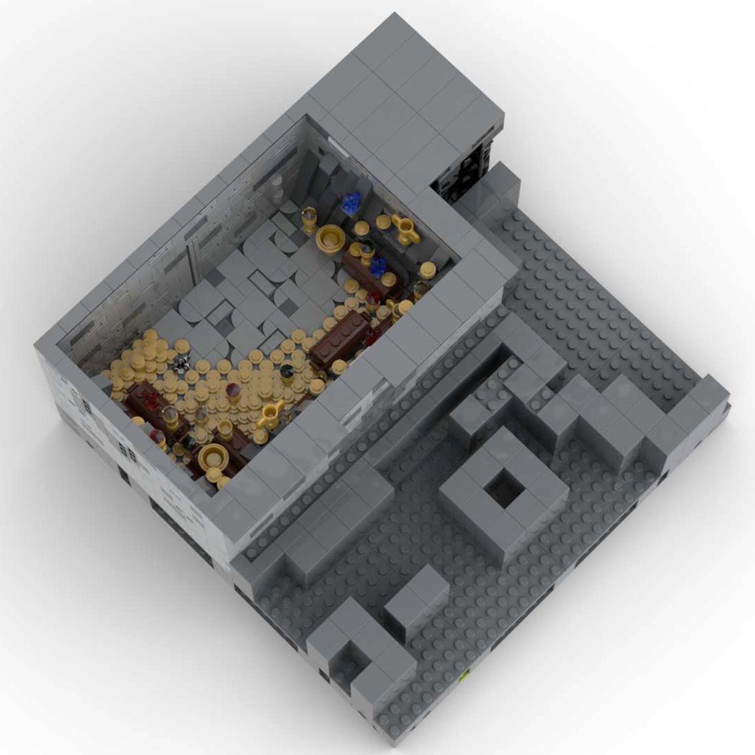 MOC - 130519 E3 - Schatzkammer Klemmbausteine - LesDiy - Klemmbausteine