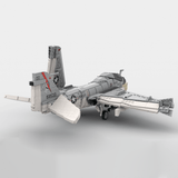 MOC - 130722 1:35 Scale A - 6E Intruder Klemmbausteine - LesDiy - Klemmbausteine
