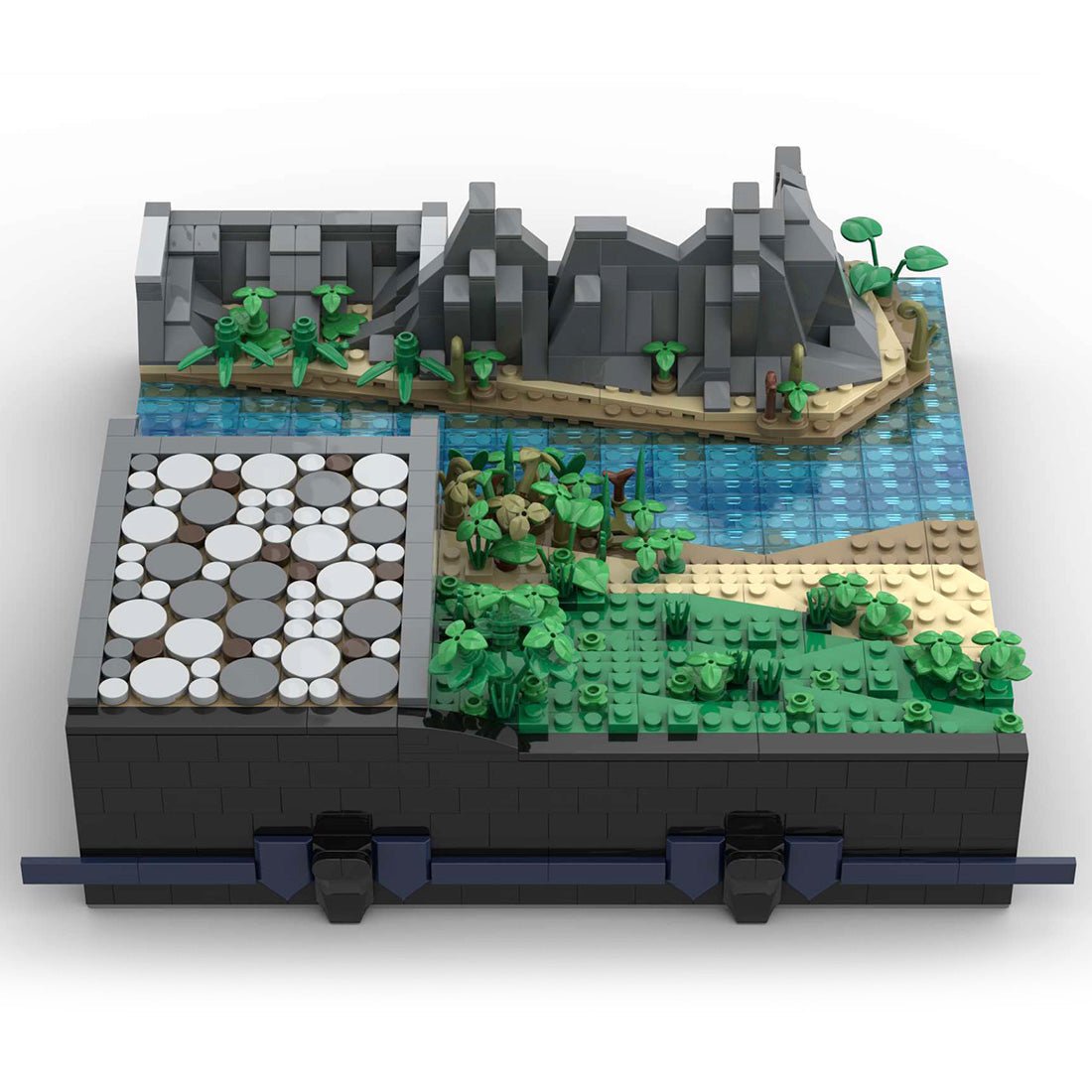 MOC - 131098 C4 - Uferunterbau Klemmbausteine - LesDiy - Klemmbausteine