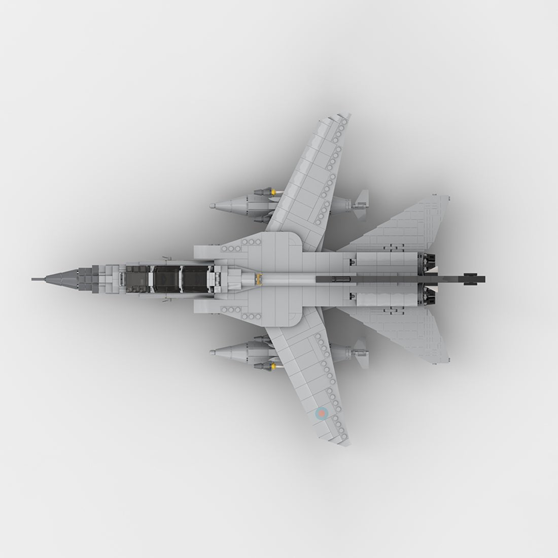 MOC - 131194 1:35 Scale Panavia Tornado ADV F.3 Klemmbausteine - LesDiy - Klemmbausteine
