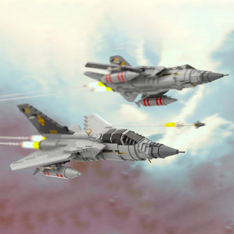 MOC - 131194 1:35 Scale Panavia Tornado ADV F.3 Klemmbausteine - LesDiy - Klemmbausteine