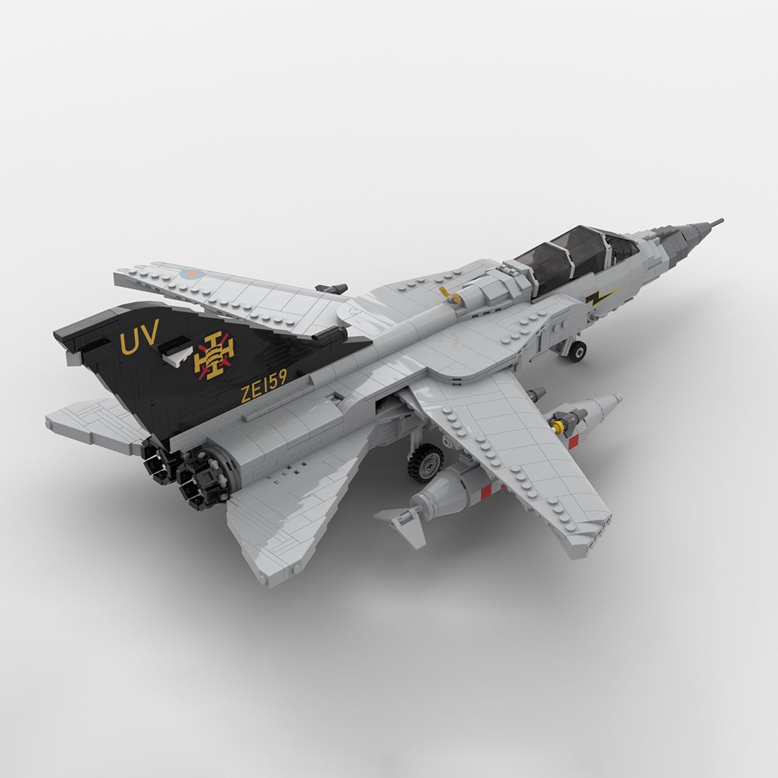 MOC - 131194 1:35 Scale Panavia Tornado ADV F.3 Klemmbausteine - LesDiy - Klemmbausteine