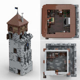 MOC - 131250 H15 Großer vorderer Turm Klemmbausteine - LesDiy - Klemmbausteine