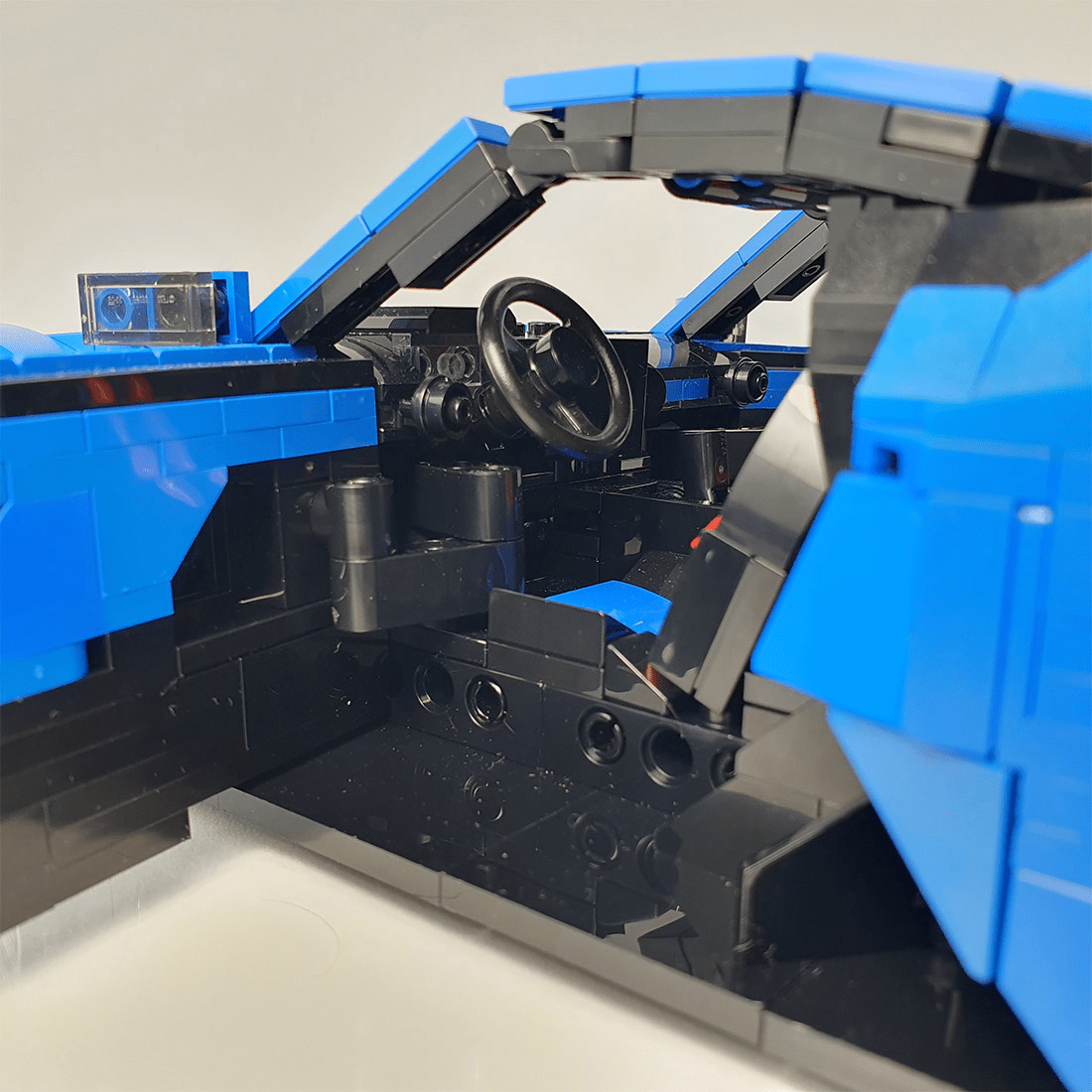 MOC - 131257 Zenvo TSR - S Klemmbausteine(Blue) - LesDiy - Klemmbausteine