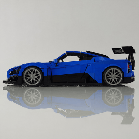 MOC - 131257 Zenvo TSR - S Klemmbausteine(Blue) - LesDiy - Klemmbausteine