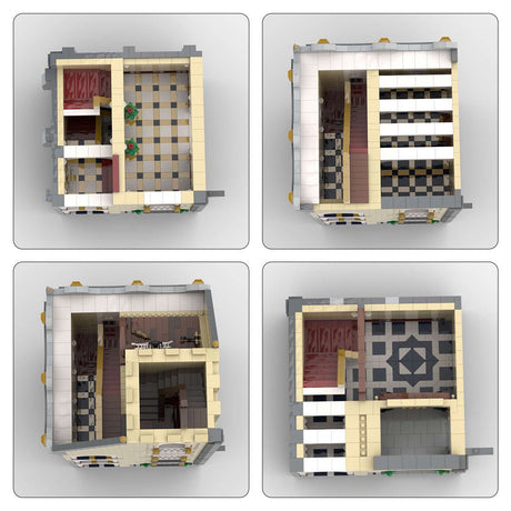 MOC - 131259 H18 Palastturm Klemmbausteine - LesDiy - Klemmbausteine