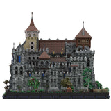 MOC - 131299 Komplette mittelalterliche Burg Klemmbausteine - LesDiy - Klemmbausteine