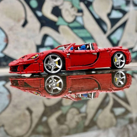 MOC - 131400 Porsche Carrera GT Klemmbausteine - LesDiy - Klemmbausteine