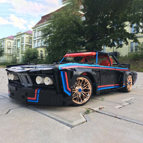 MOC - 131591 BMW 3.0 CSI Group 5 Klemmbausteine - LesDiy - Klemmbausteine