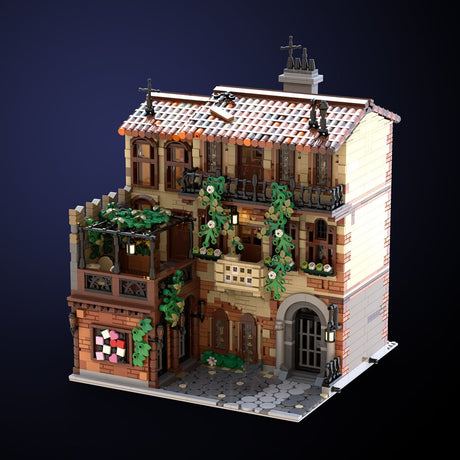 MOC - 131698 Balkon der europäischen Stadt Julia - LesDiy - Klemmbausteine