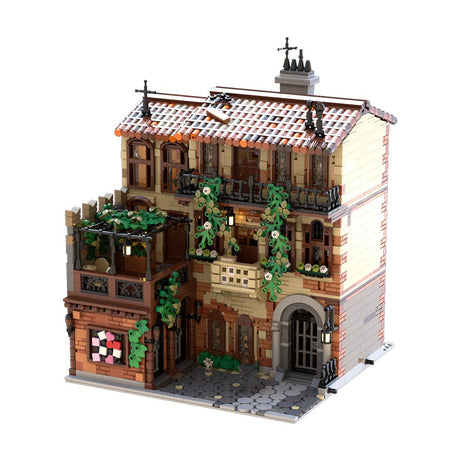 MOC - 131698 Balkon der europäischen Stadt Julia - LesDiy - Klemmbausteine