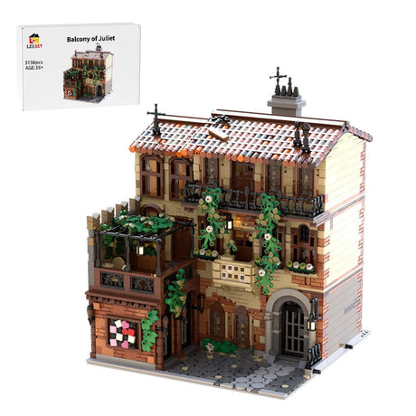 MOC - 131698 Balkon der europäischen Stadt Julia - LesDiy - Klemmbausteine