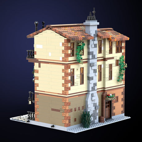 MOC - 131698 Balkon der europäischen Stadt Julia - LesDiy - Klemmbausteine