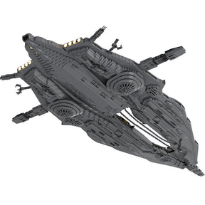 MOC - 131785 Wraith - HiveShip Spaceship Klemmbausteine - LesDiy - Klemmbausteine
