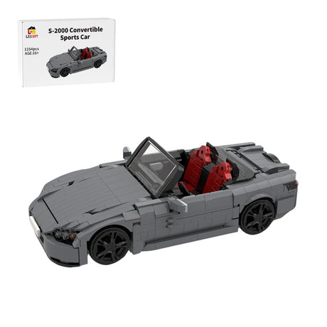 MOC - 132172 1/14 Scale S - 2000 Convertible Sports Car Klemmbausteinea - LesDiy - Klemmbausteine
