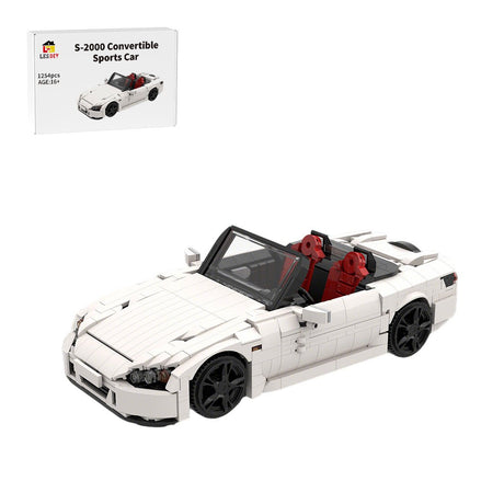 MOC - 132172 1/14 Scale S - 2000 Convertible Sports Car Klemmbausteinea - LesDiy - Klemmbausteine