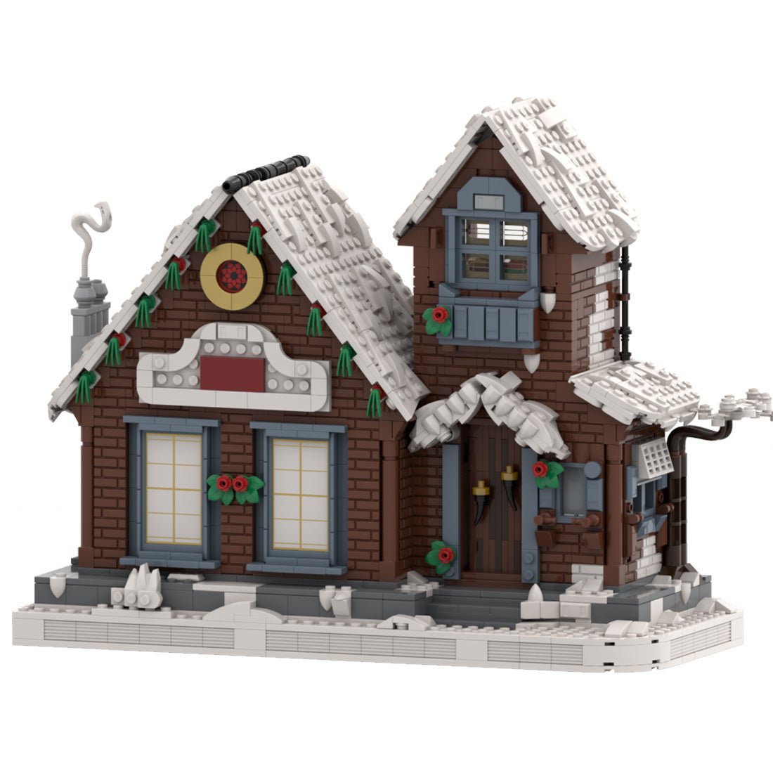 MOC - 132309 Winter Cottage Klemmbausteine - LesDiy - Klemmbausteine