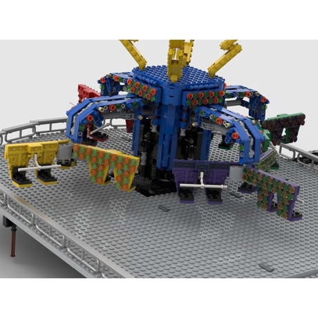 MOC - 132481 Extreme Orbiter Fairground Ride Klemmbausteine - LesDiy - Klemmbausteine