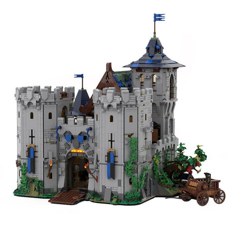 MOC - 132661 Festung des Schwarzen Falken Klemmbausteine - LesDiy - Klemmbausteine