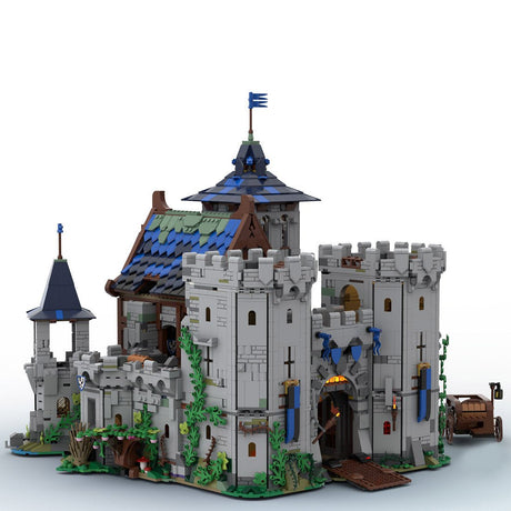 MOC - 132661 Festung des Schwarzen Falken Klemmbausteine - LesDiy - Klemmbausteine