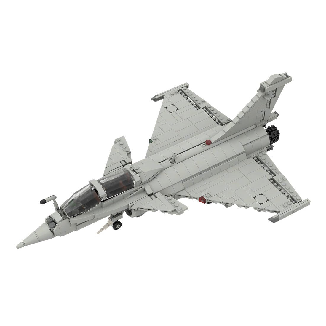 MOC - 133100 Dassault Rafale M - 1:35 Scale Klemmbausteine - LesDiy - Klemmbausteine