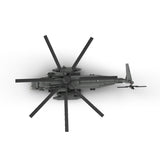 MOC - 134252 Sikorsky MH - 53 Pave Low | 1/35 Scale Klemmbausteine - LesDiy - Klemmbausteine