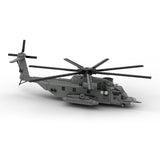 MOC - 134252 Sikorsky MH - 53 Pave Low | 1/35 Scale Klemmbausteine - LesDiy - Klemmbausteine