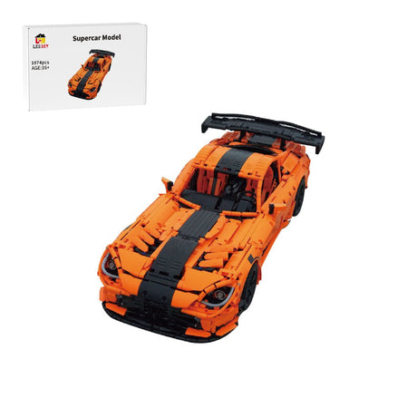 MOC - 13655 Dodge Viper ACR Klemmbausteine - LesDiy - Klemmbausteine