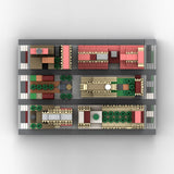 MOC - 138111 1/2000 Scale Rockefeller Center - NYC Klemmbausteine - LesDiy - Klemmbausteine