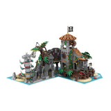 MOC - 138516 Treasure Island - Pirates of Barracuda Bay Klemmbausteine - LesDiy - Klemmbausteine
