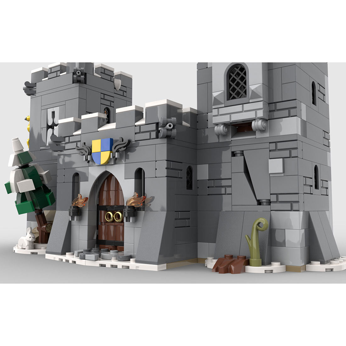 MOC - 138791 Mountain Tower Klemmbausteine - LesDiy - Klemmbausteine