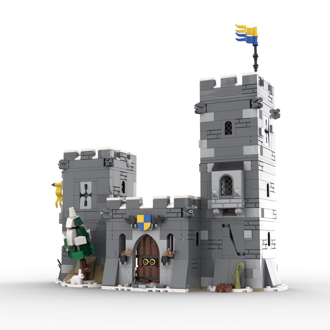 MOC - 138791 Mountain Tower Klemmbausteine - LesDiy - Klemmbausteine