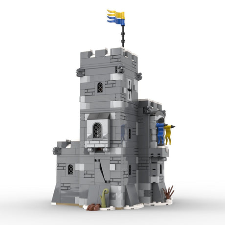MOC - 138791 Mountain Tower Klemmbausteine - LesDiy - Klemmbausteine