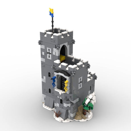 MOC - 138791 Mountain Tower Klemmbausteine - LesDiy - Klemmbausteine