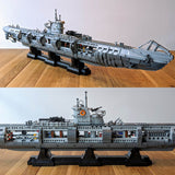 MOC - 139272 U - Boat Type VIIC Submarine Klemmbausteine - LesDiy - Klemmbausteine