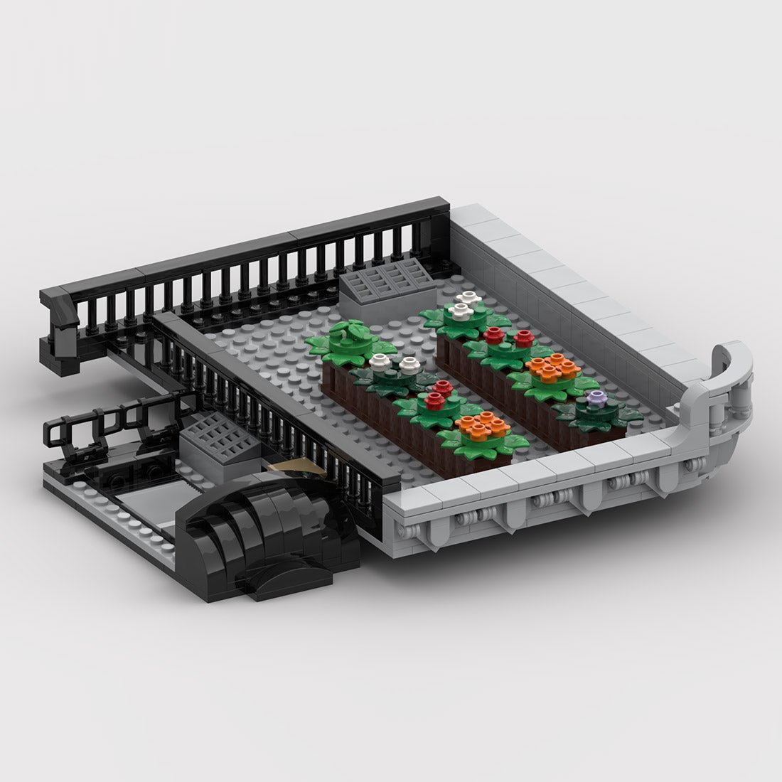 MOC - 139508 Modular Car Showroom Klemmbausteine - LesDiy - Klemmbausteine