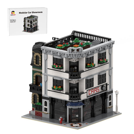 MOC - 139508 Modular Car Showroom Klemmbausteine - LesDiy - Klemmbausteine
