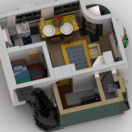 MOC - 139508 Modular Car Showroom Klemmbausteine - LesDiy - Klemmbausteine