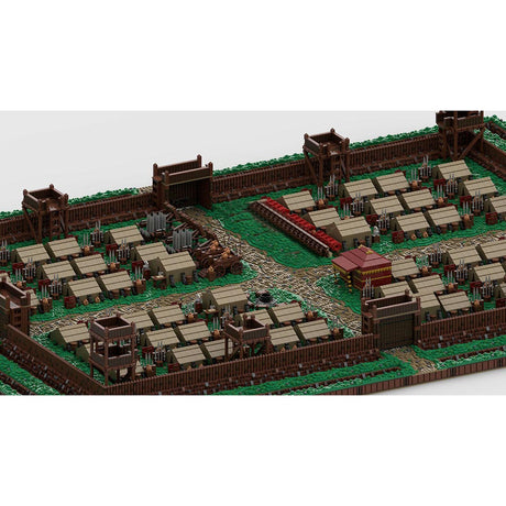 MOC - 139859 Roman Field Camp Klemmbausteine(groß) - LesDiy - Klemmbausteine