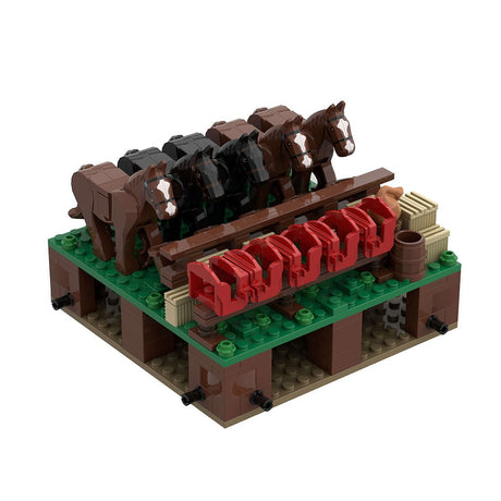 MOC - 139859 Roman Field Camp Space for Horses Klemmbausteine - LesDiy - Klemmbausteine